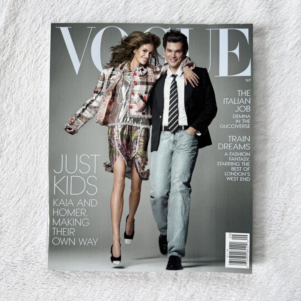 Kaia Gerber Homer Gere The Shards Vogue Magazine September 2026